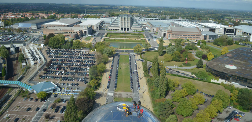 A View from the Atomium