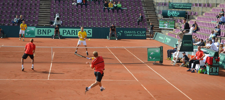 The Davis Cup/La Coupe Davis in Brussels